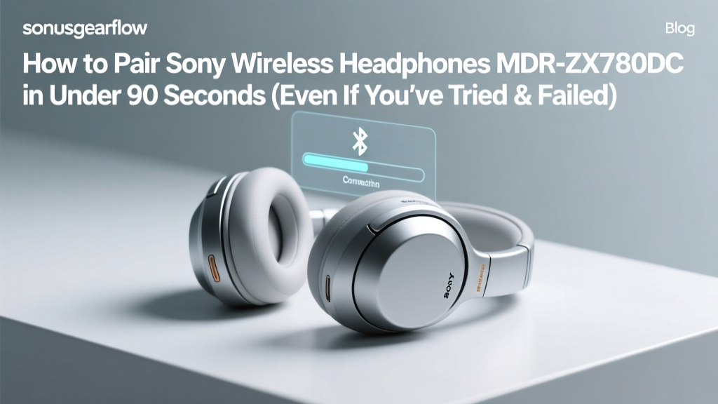 Sony MDR-ZX780DC Pairing Guide (2026)