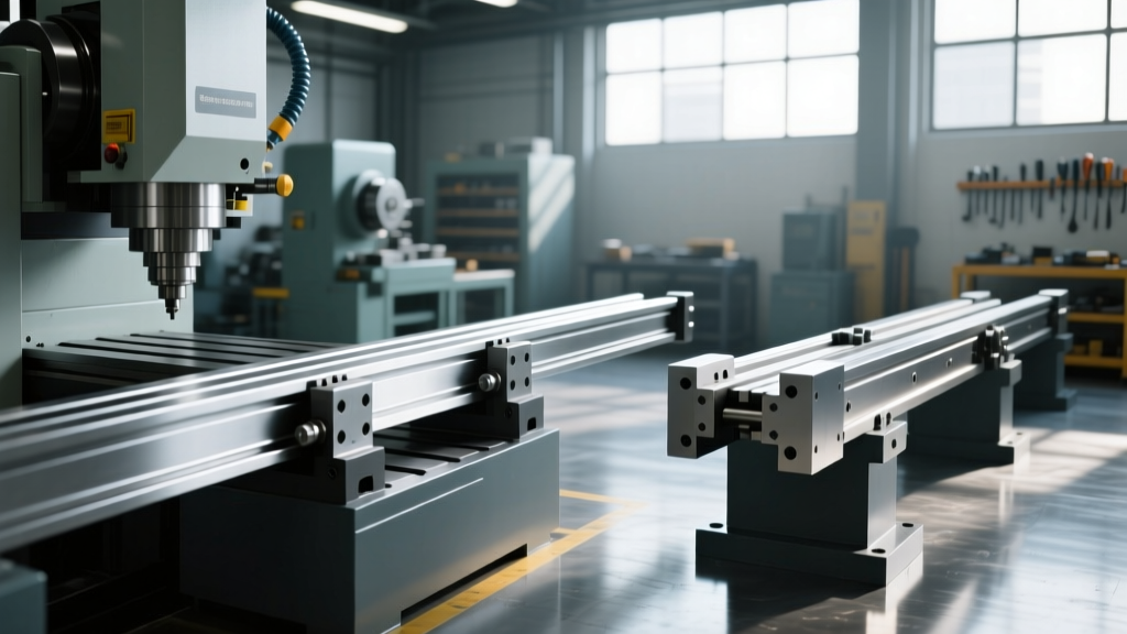 Evaluating a List of Machine Tools: Linear vs Box Way Guide Systems