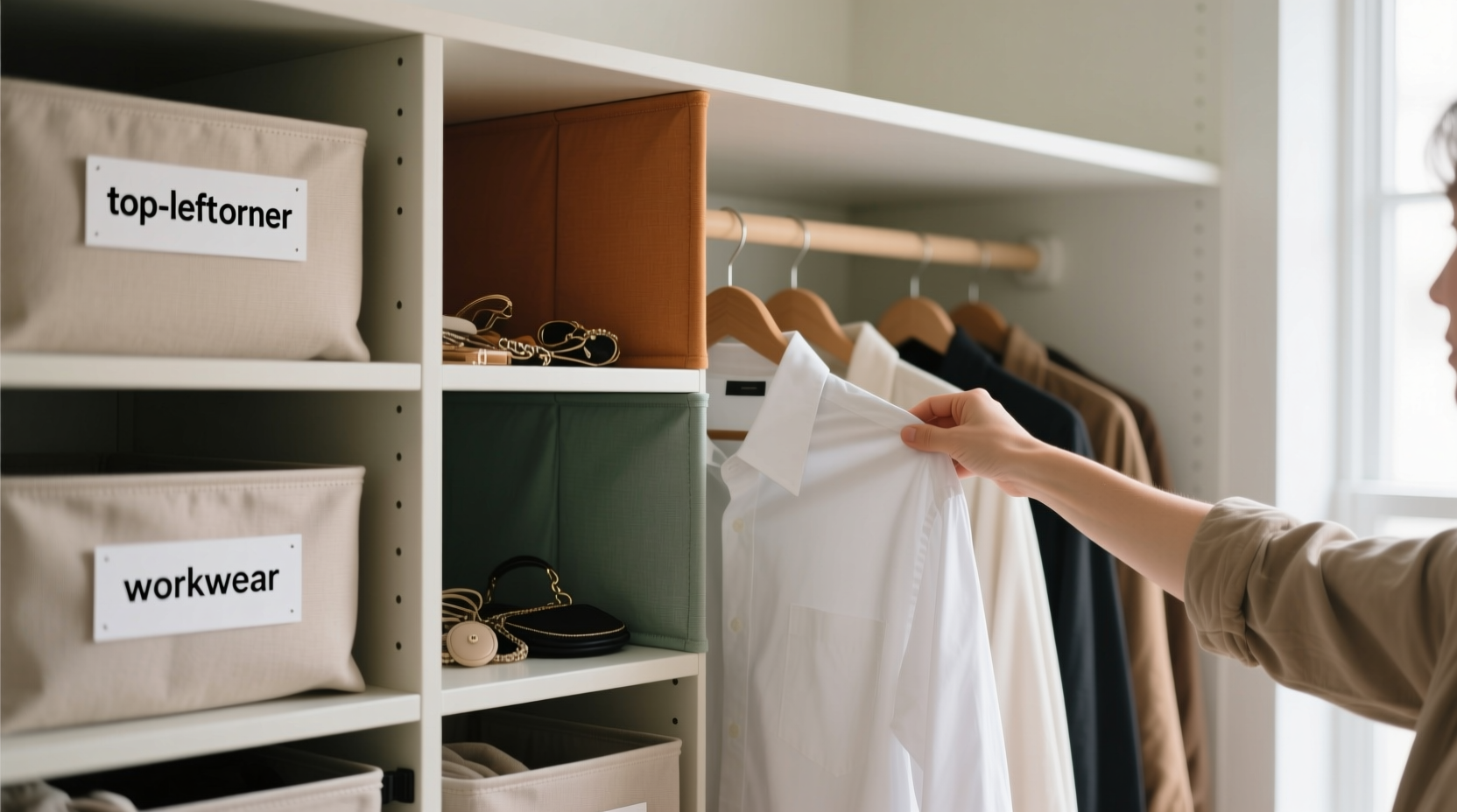 shared closet organization no compromise no chaos