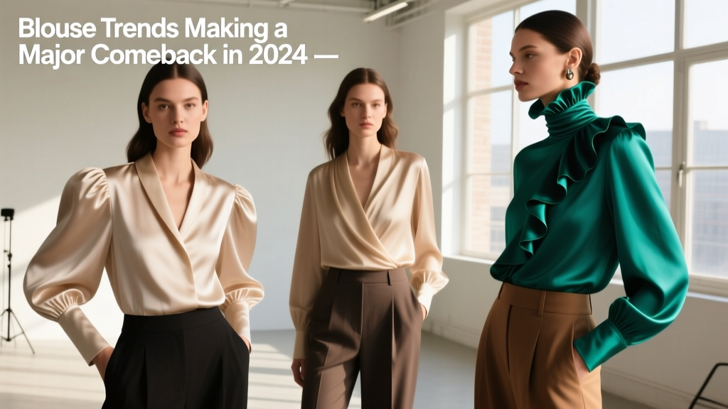 Blouse Trends Making a Major Comeback in 2024