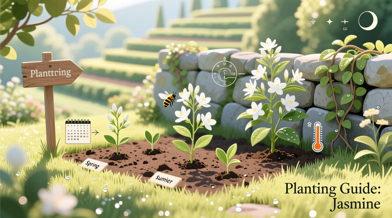 when to plant jasmine