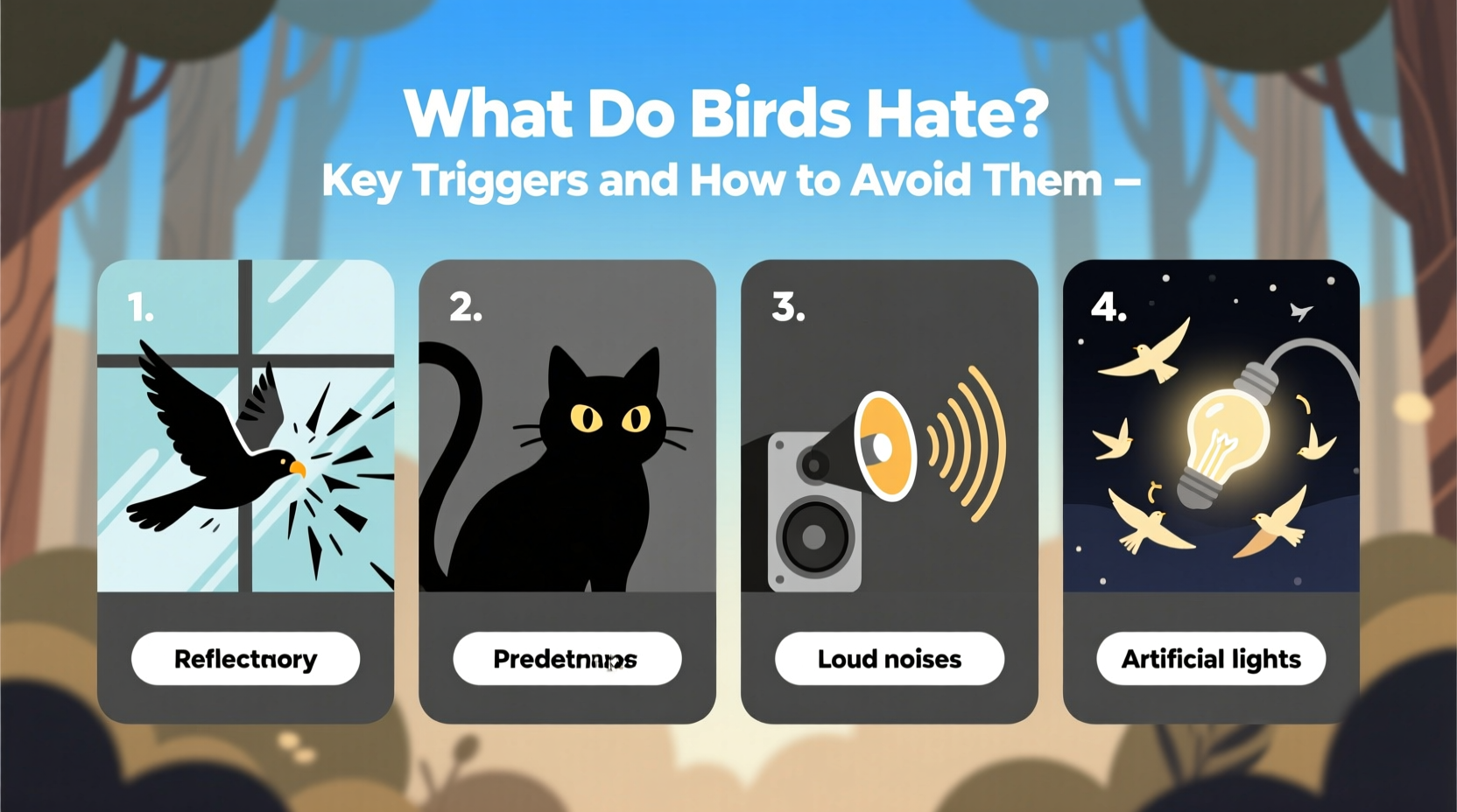 What Do Birds Hate? Key Triggers and How to Avoid Them