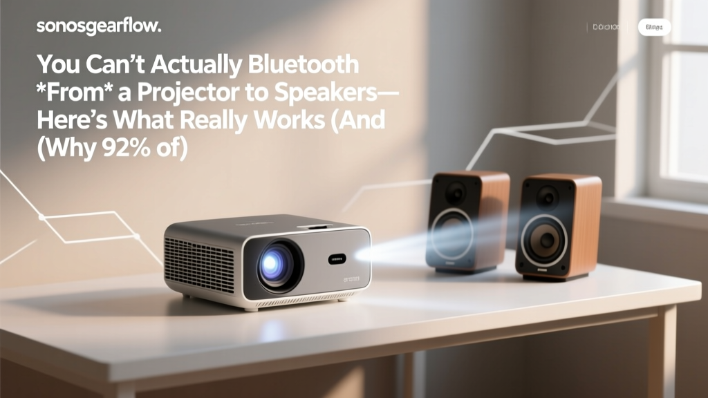 Bluetooth Projector Audio: What Actually Works (2026)