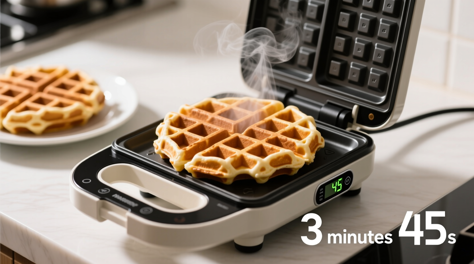 how long to cook waffles in waffle maker