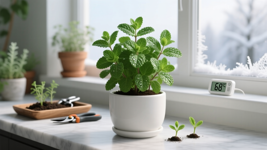 Peppermint Winter Indoors: Science-Backed Propagation Tips