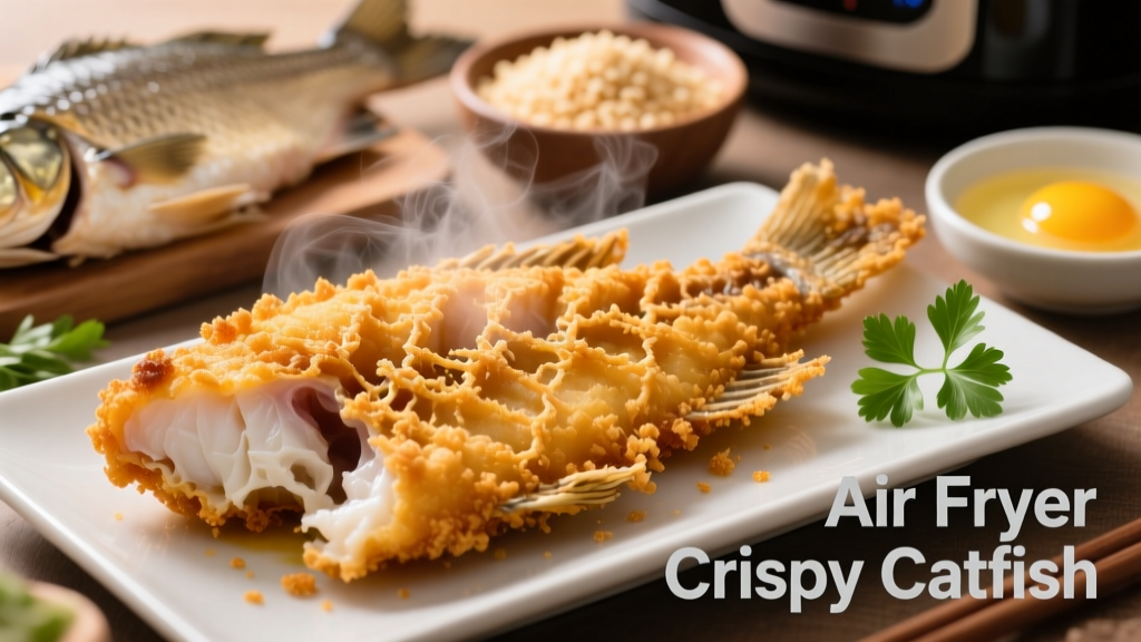 Air Fry Frozen Breaded Catfish: Crispy, Juicy & Oil-Free