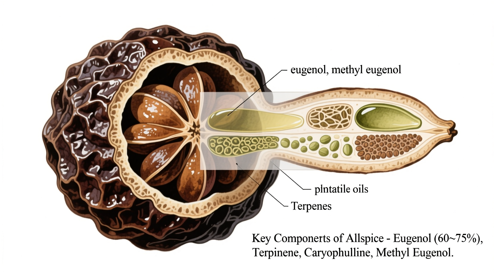 what makes up allspice key components explained
