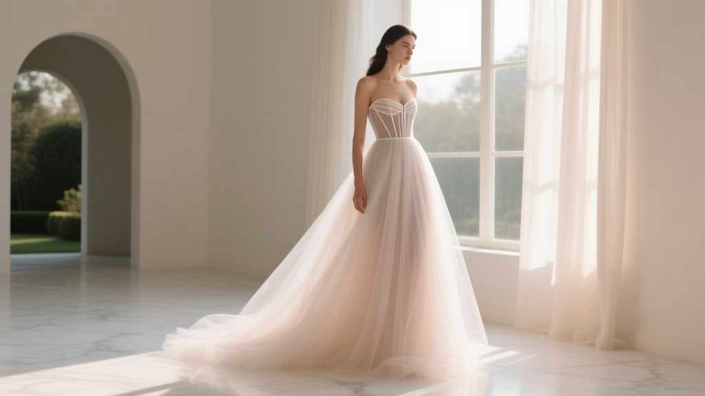 A-Line Wedding Dress with Tulle: Fit & Volume Tips (2026)