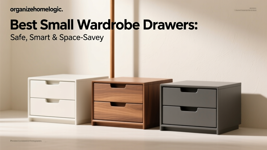 Best Small Wardrobe Drawers: Safe, Smart & Space-Savvy
