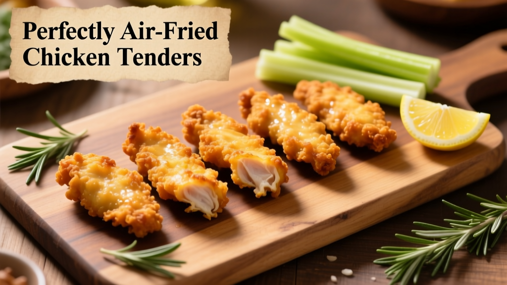 How to Air Fry Fresh Chicken Tenders Perfectly
