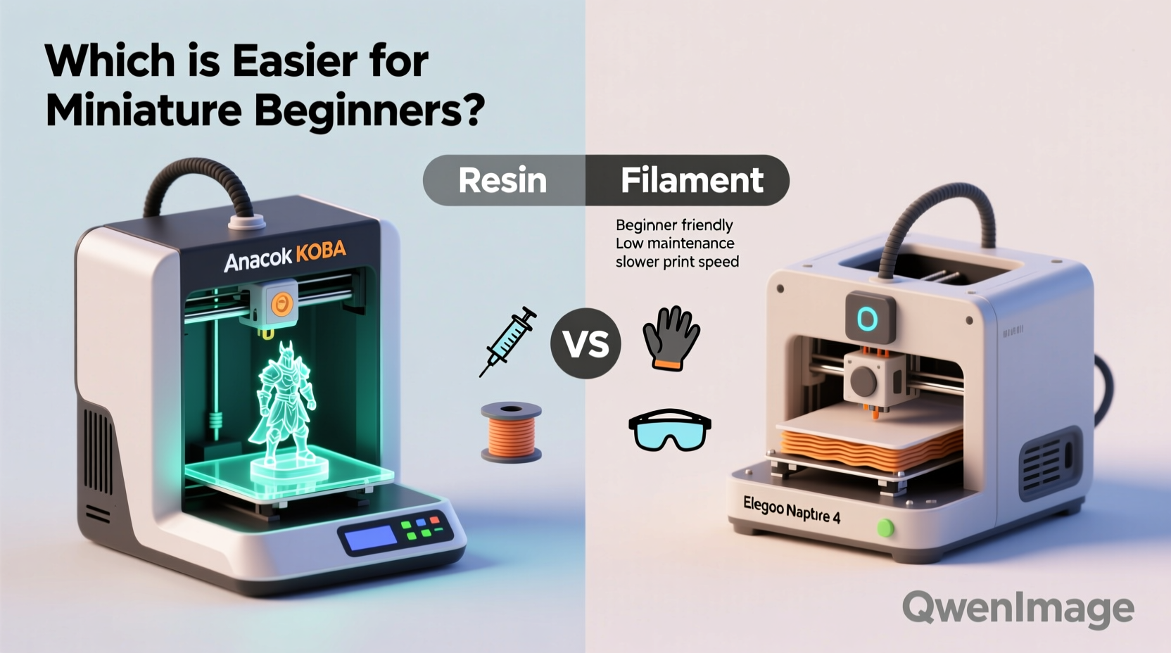 Resin Vs Filament 3d Printers Which Is Easier For Beginners Making ...