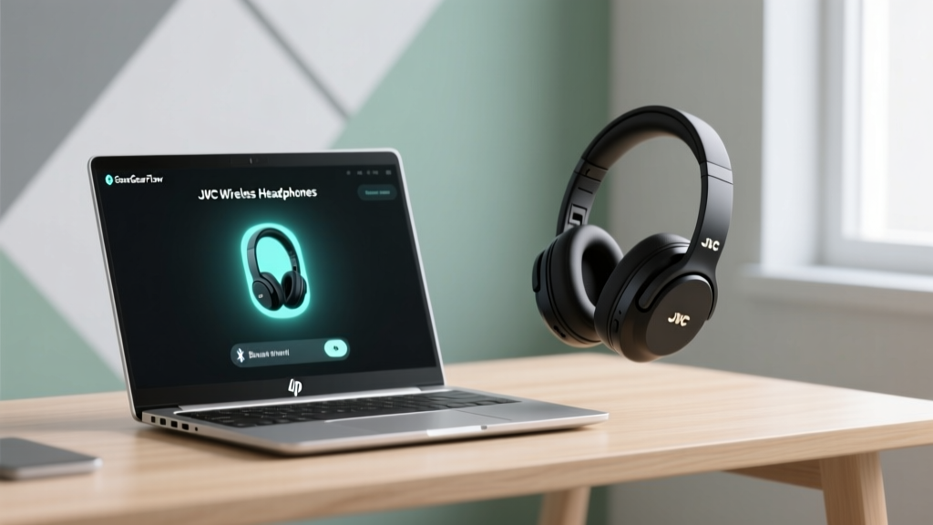 JVC Wireless Headphones to HP Laptop (2026)