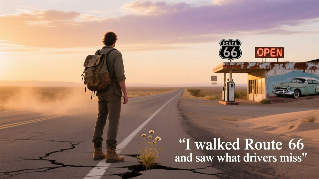 I Walked Route 66 And Saw What Drivers Miss: A Culinary Cartography of the Mother Road