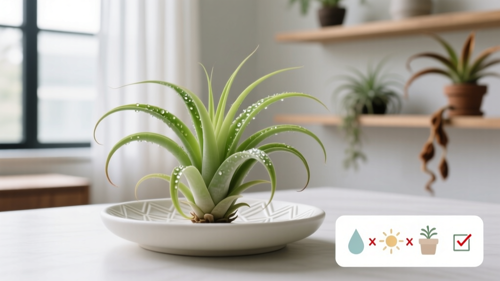 Air Plant Lifespan Indoors: Fix 4 Care Mistakes