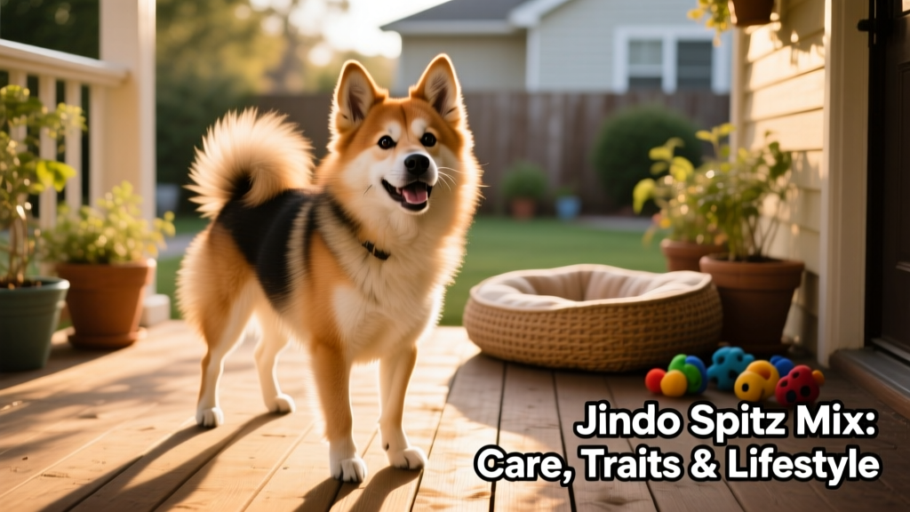 Jindo Spitz Mix
