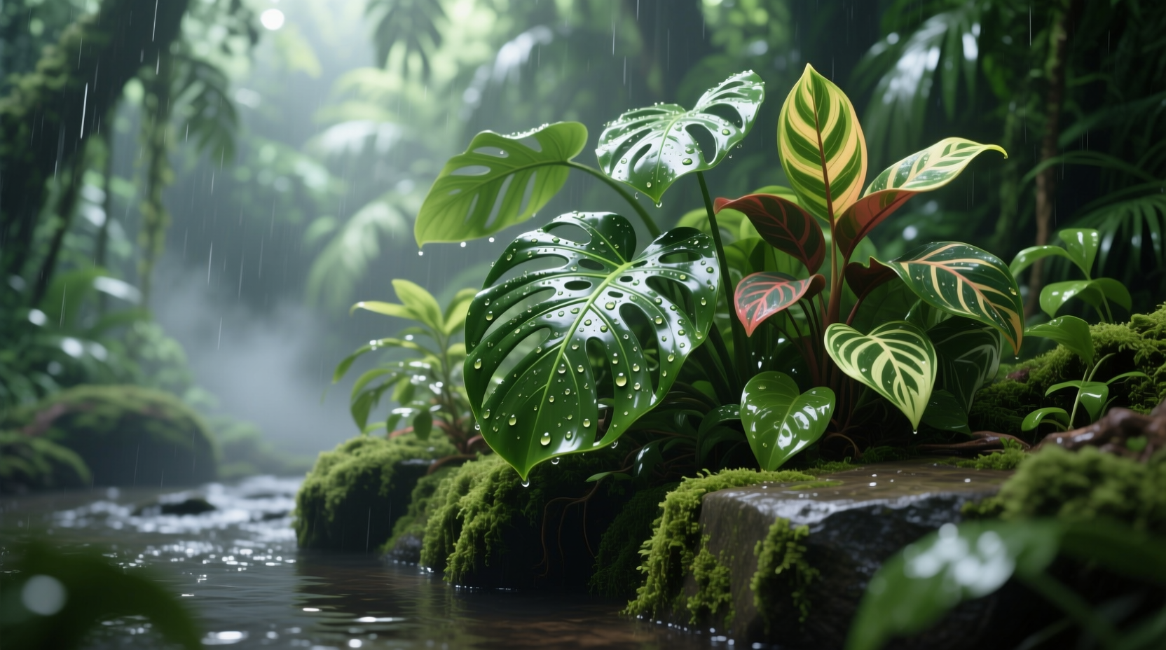 waterproof plants