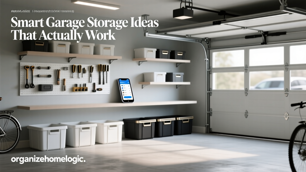 Smart Garage Storage Ideas That Actually Work