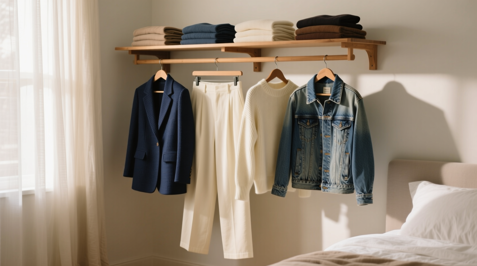 thrifted capsule closet intentional style