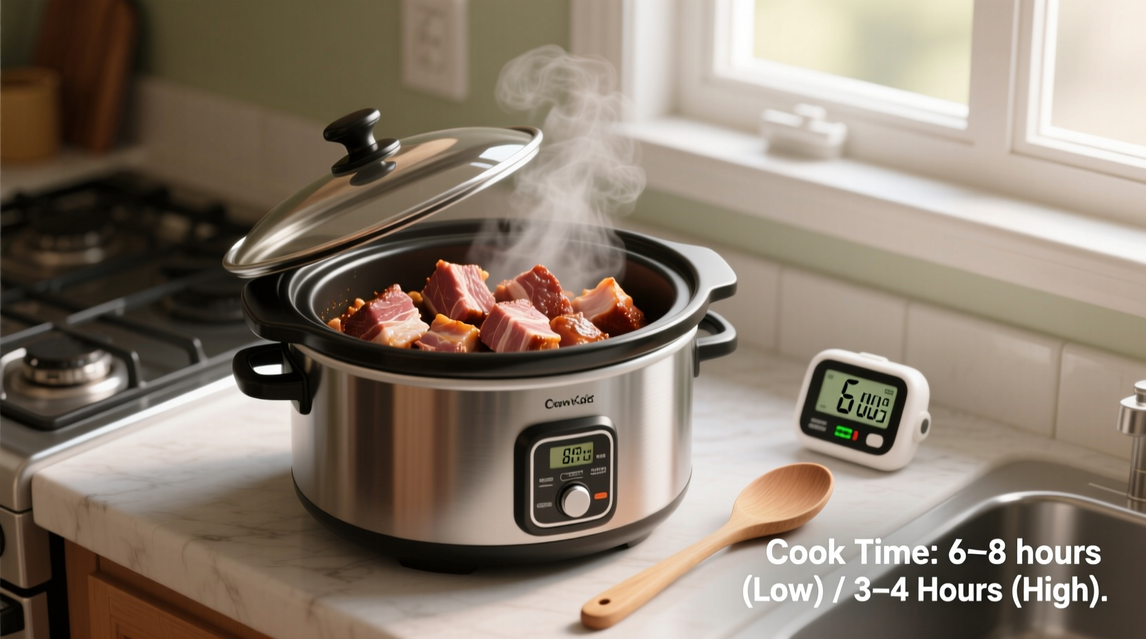 how long to cook pork in slow cooker