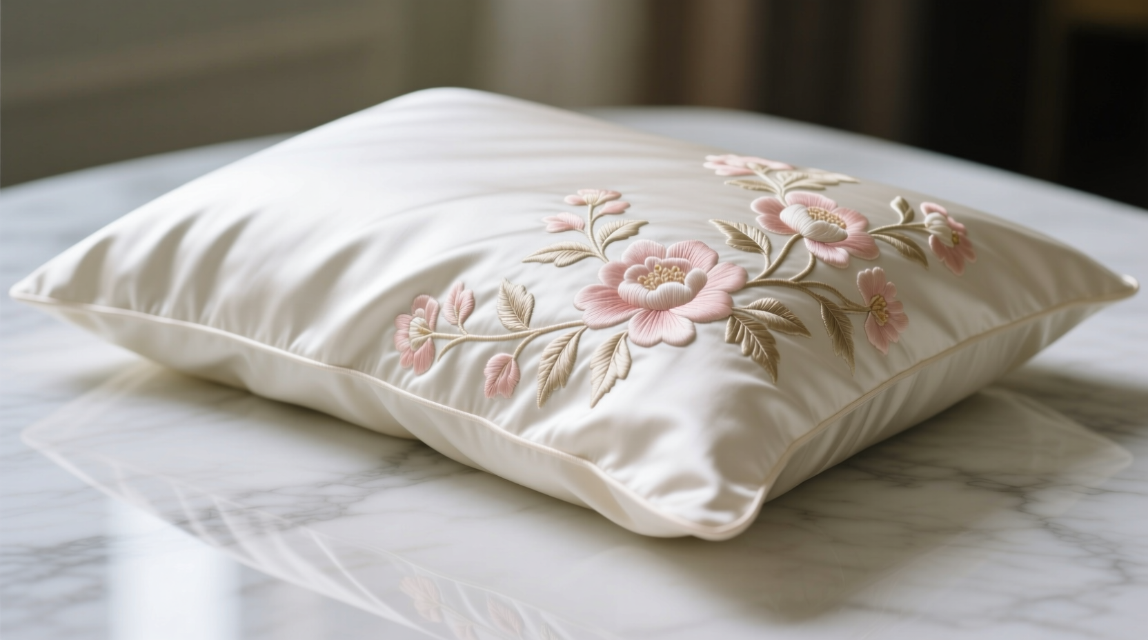how to wash satin pillowcase with embroidery