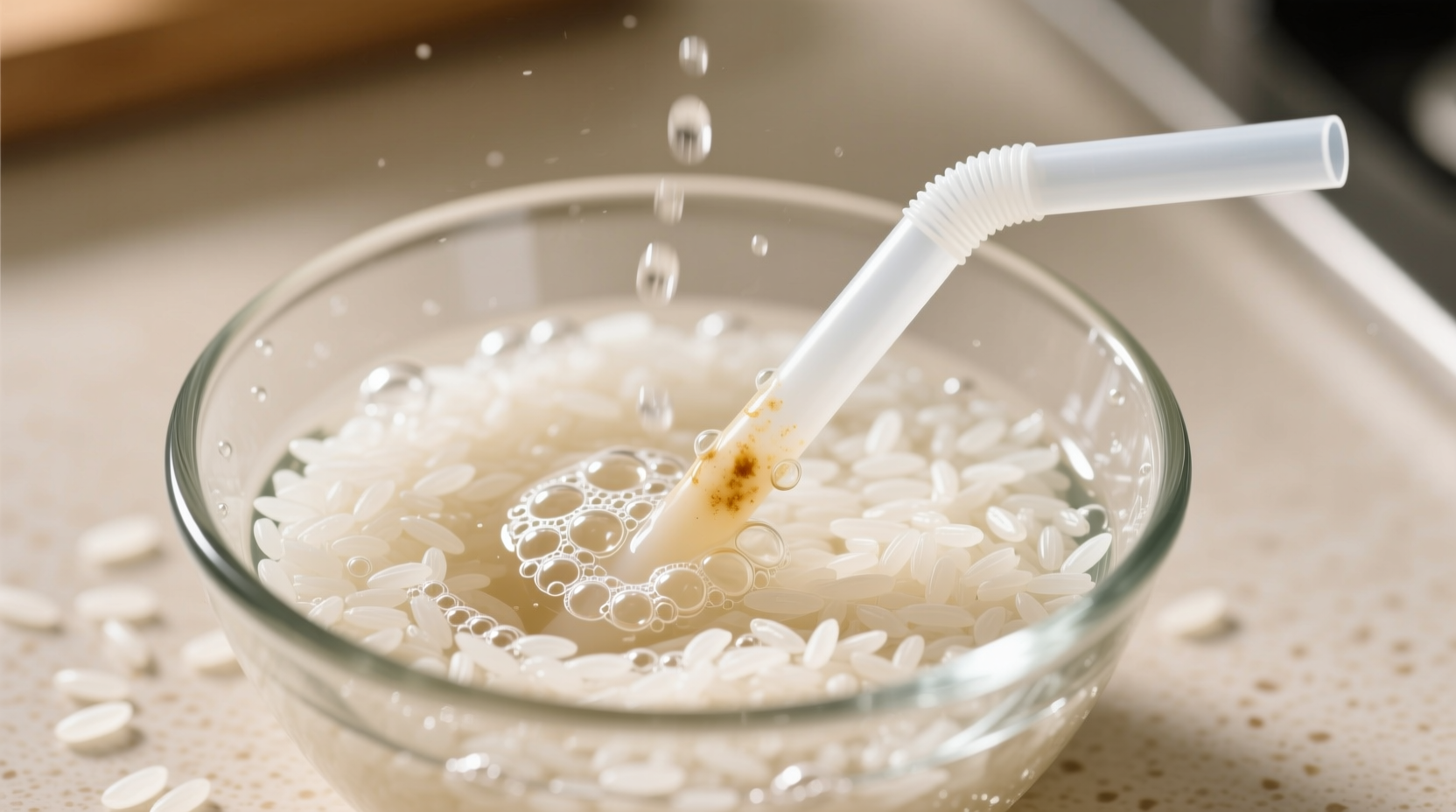 eco friendly cleaning tips silicone straw sanitizing