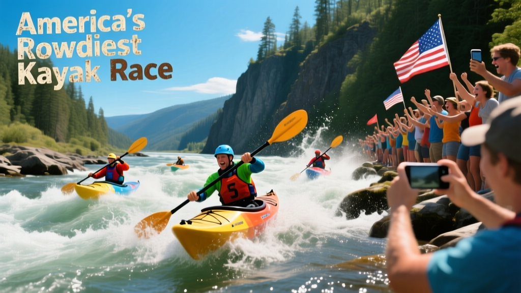 The Rowdiest Kayak Race in America: Where Spectators Steal the Show and Paddles Fly