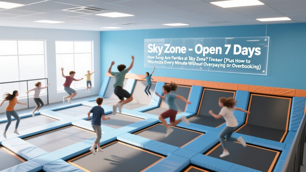 Sky Zone Party Duration: Maximize Time & Value (2026)