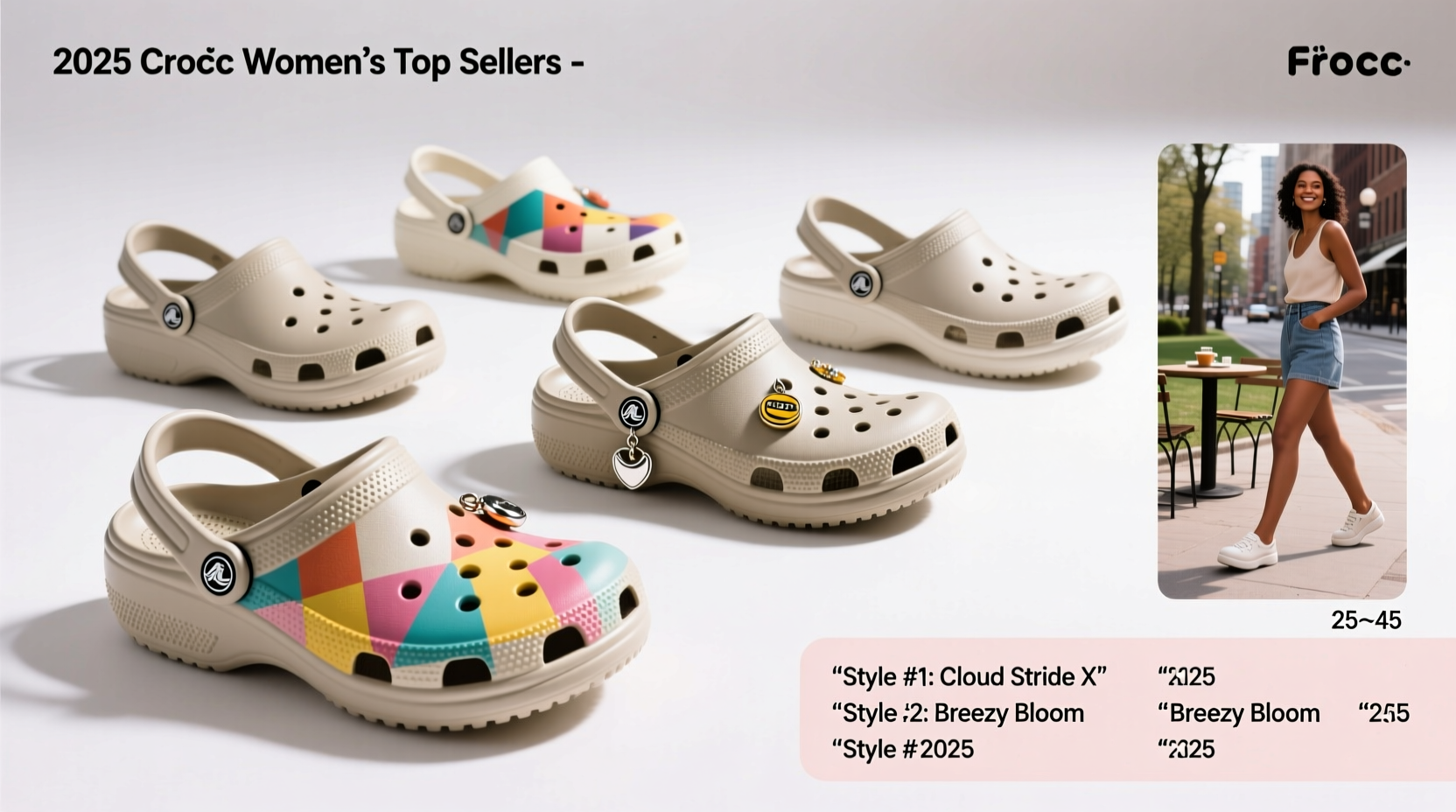 crocks foot ware ladies top sellers