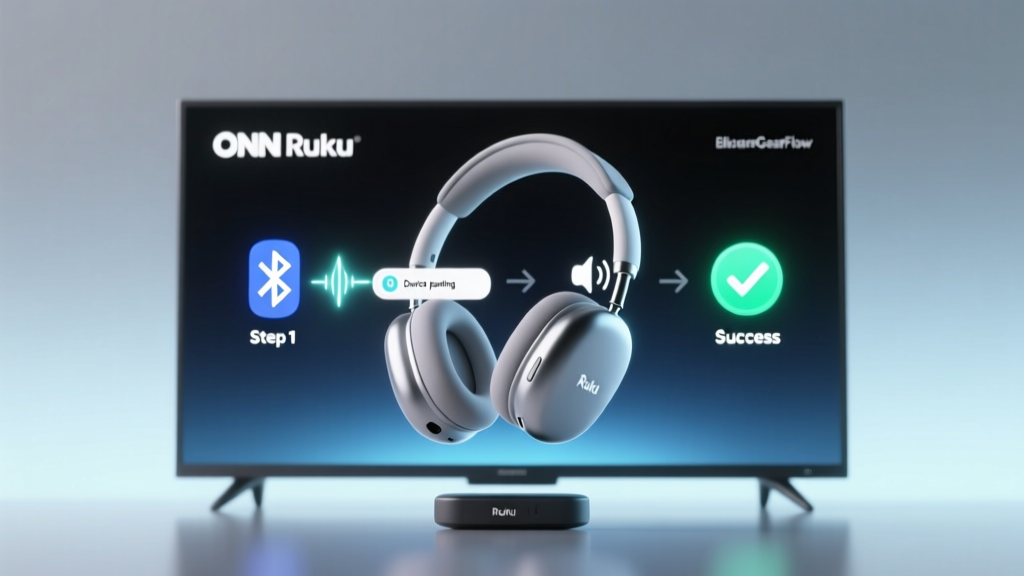 Connect Bluetooth Headphones to onn Roku TV (2026)