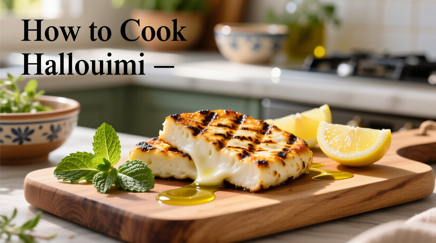 how to cook halloumi cheese