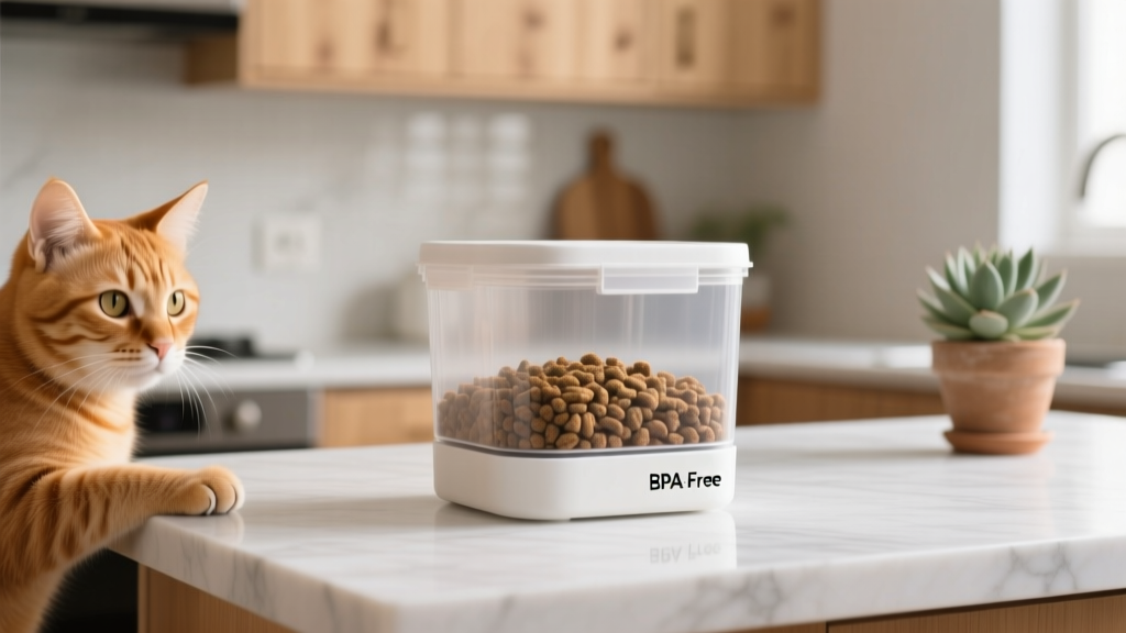Cat Food Storage Container Materials: BPA and Leaching Risk