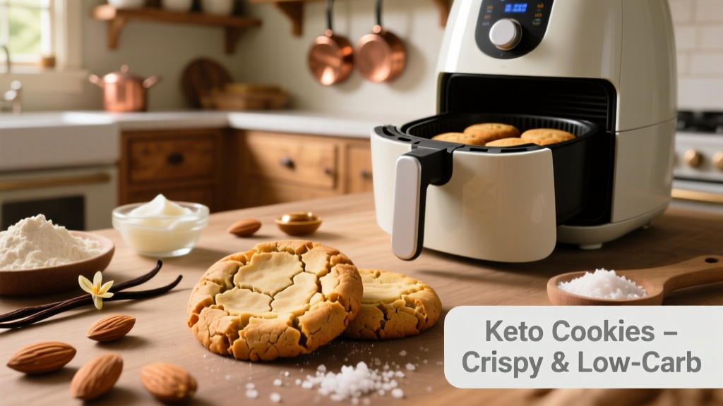Keto Cookies in Air Fryer: Crispy, Low-Carb & Oil-Light