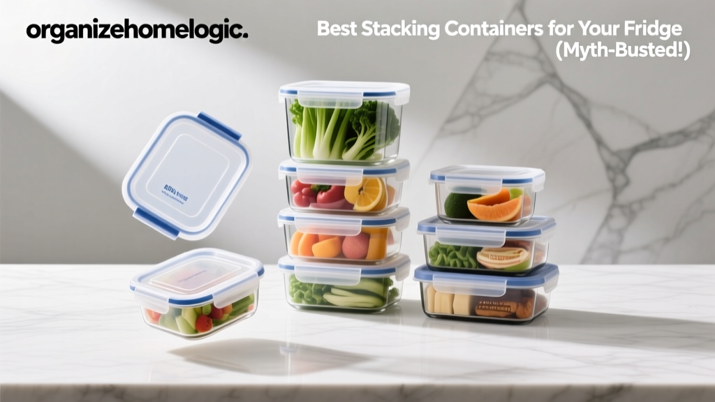 Best Stacking Containers for Your Fridge (Myth-Busted!)