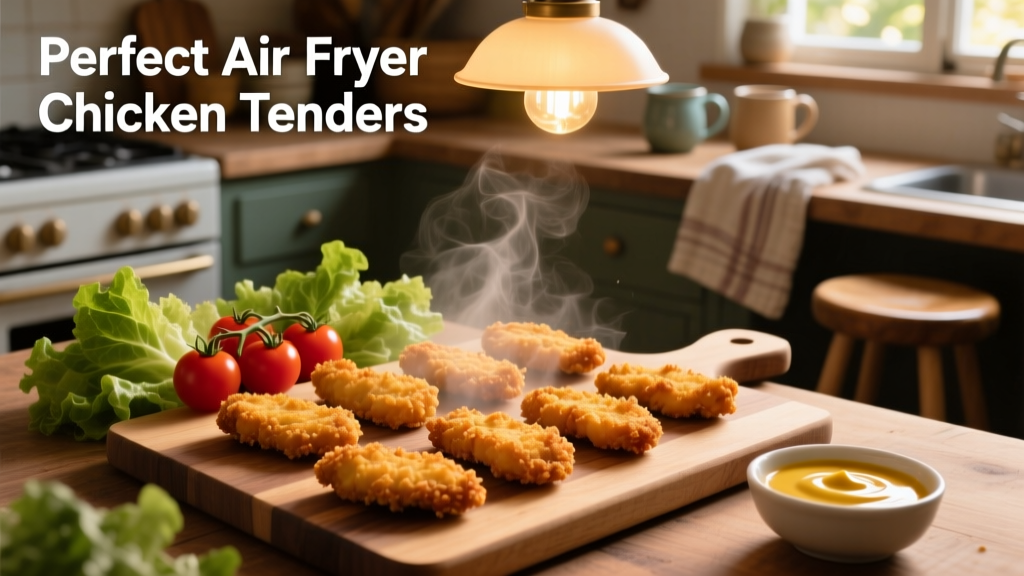 How to Air Fry Frozen Chicken Tenders Perfectly