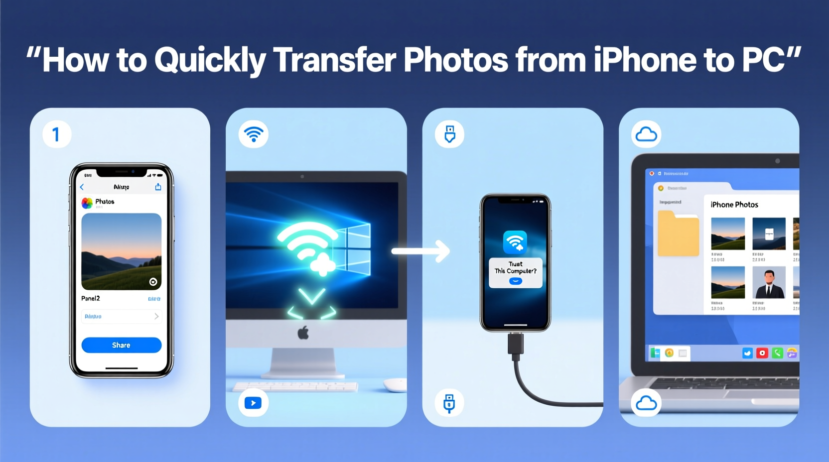 How Can I Import Pictures From Iphone To Computer