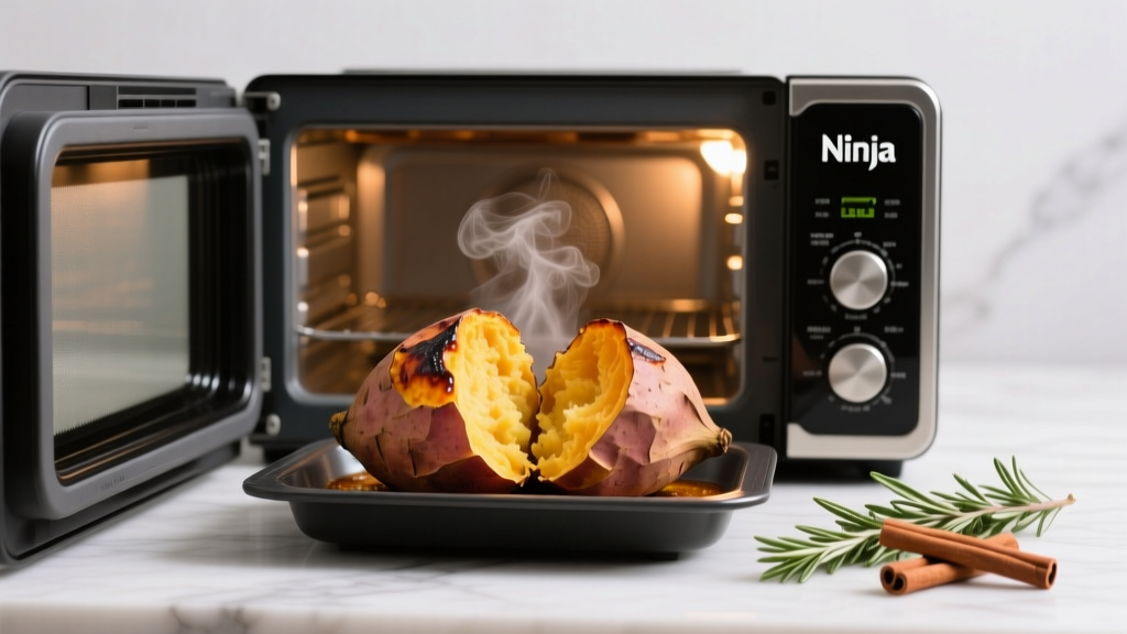 How to Bake Sweet Potatoes in a Ninja Foodi Oven