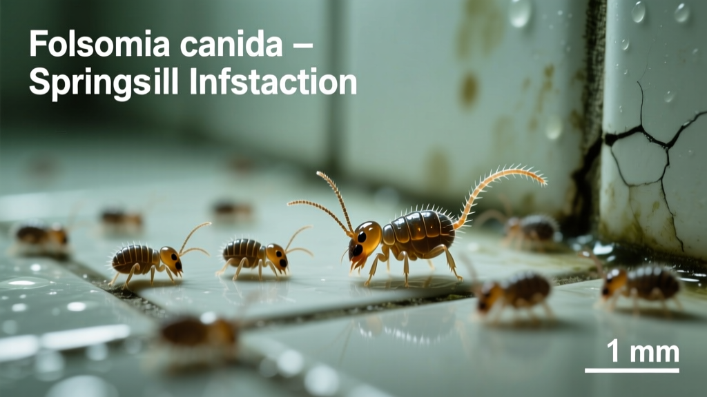 Springtails in Bathroom: What Pest Is It?