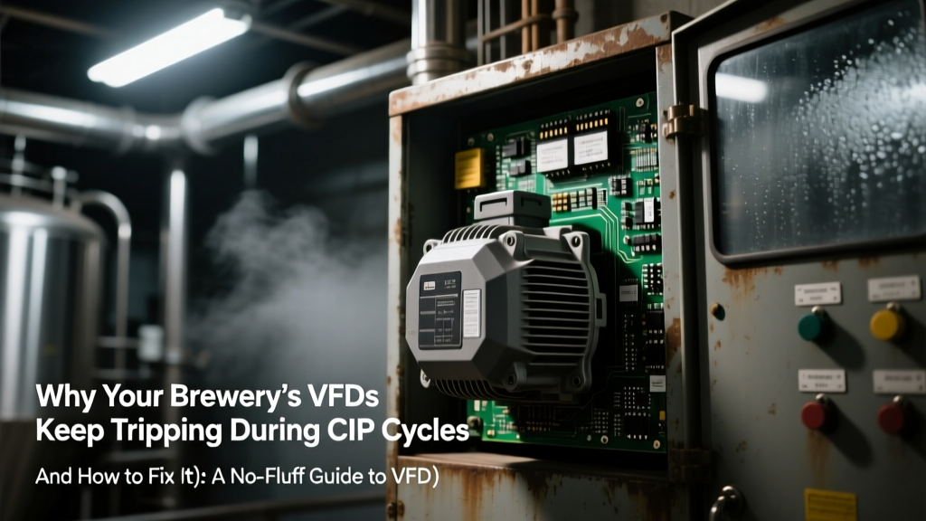 Fix VFD Tripping During Brewery CIP Cycles