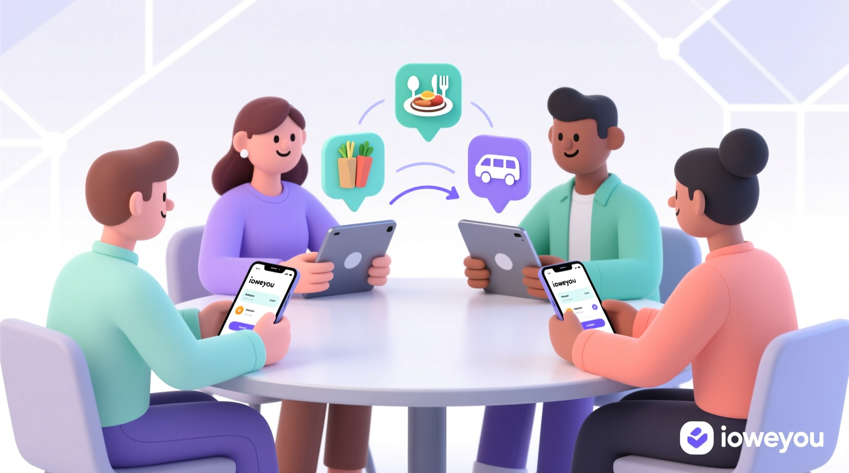 track shared expenses with ioweyou