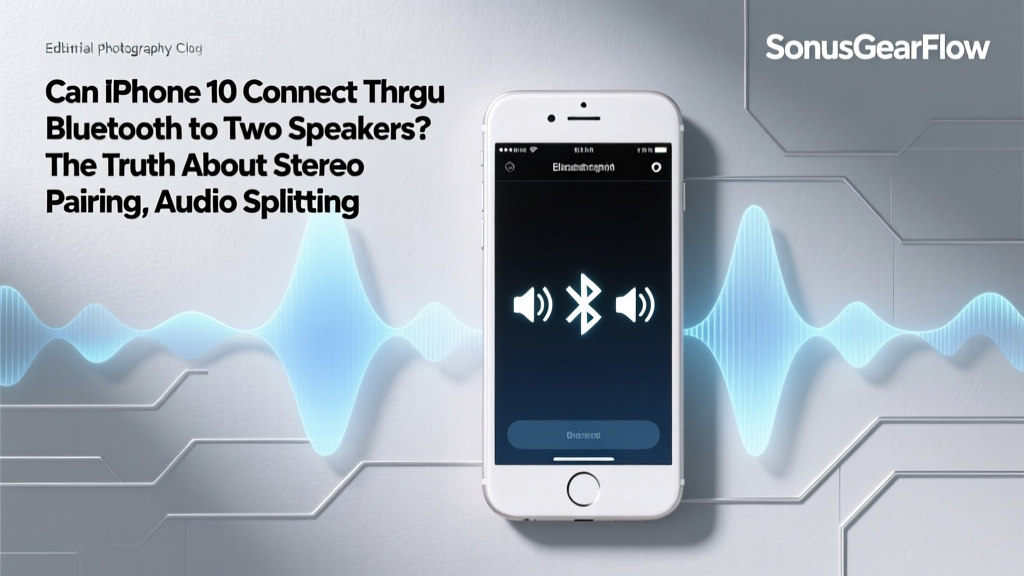 iPhone 10 Bluetooth to Two Speakers? (2026)