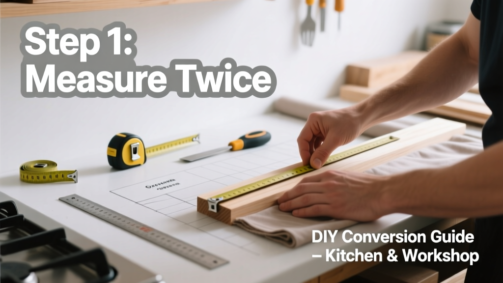 How to Convert Measurements: Kitchen, Workshop & DIY