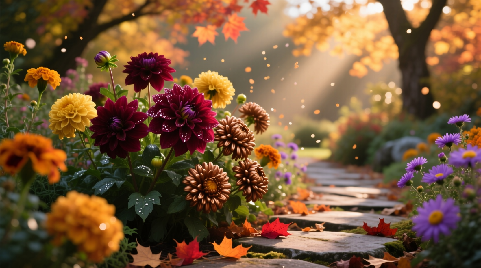 garden flowers for fall