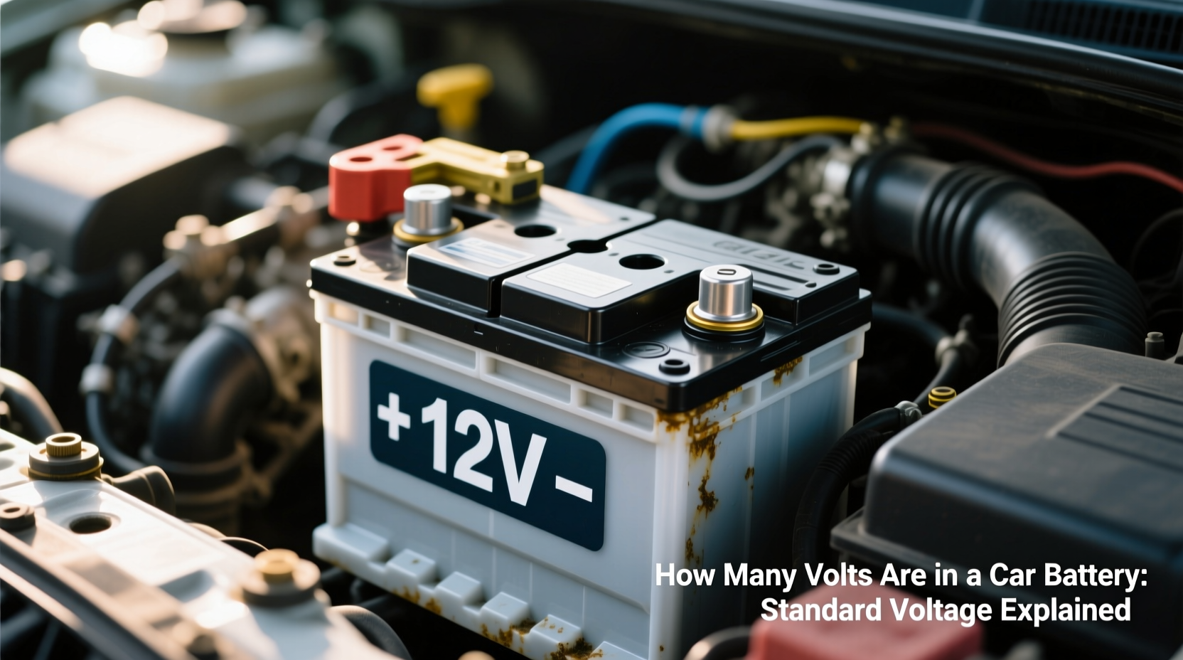 how many volts are in a car battery