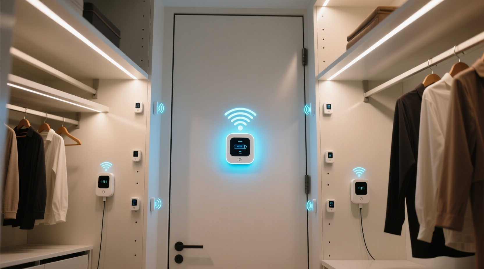 closet organization tips smart hub placement