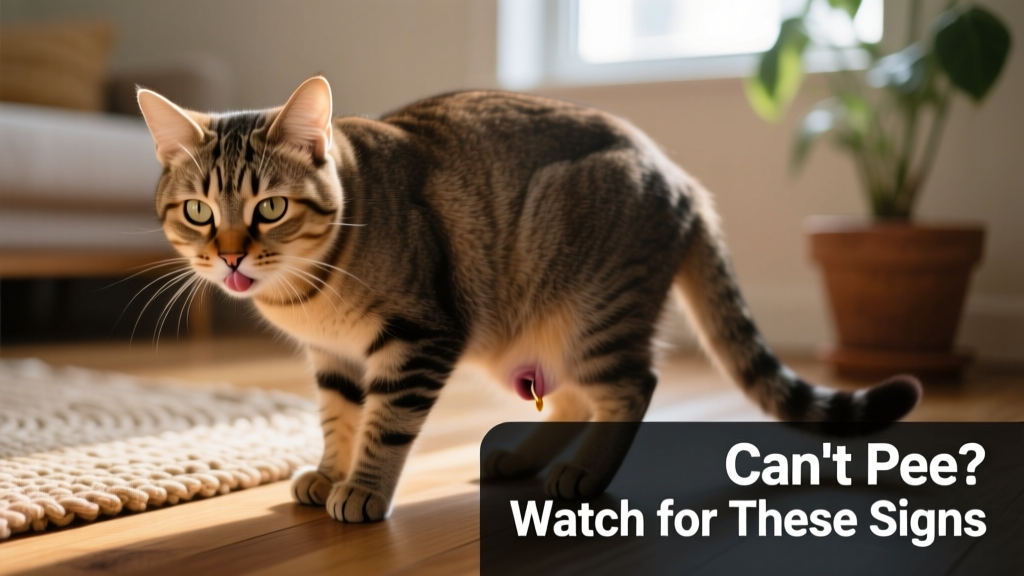 Cat Can't Pee? Signs He May Have a Urinary Blockage