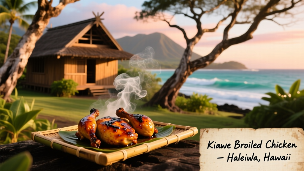 Rays Kiawe Broiled Chicken: A Haleʻiwa Institution Where Smoke, Salt, and Simplicity Reign
