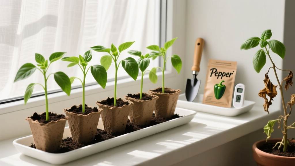 How to Plant Pepper Seeds Indoors: Beginner’s Guide (2026)