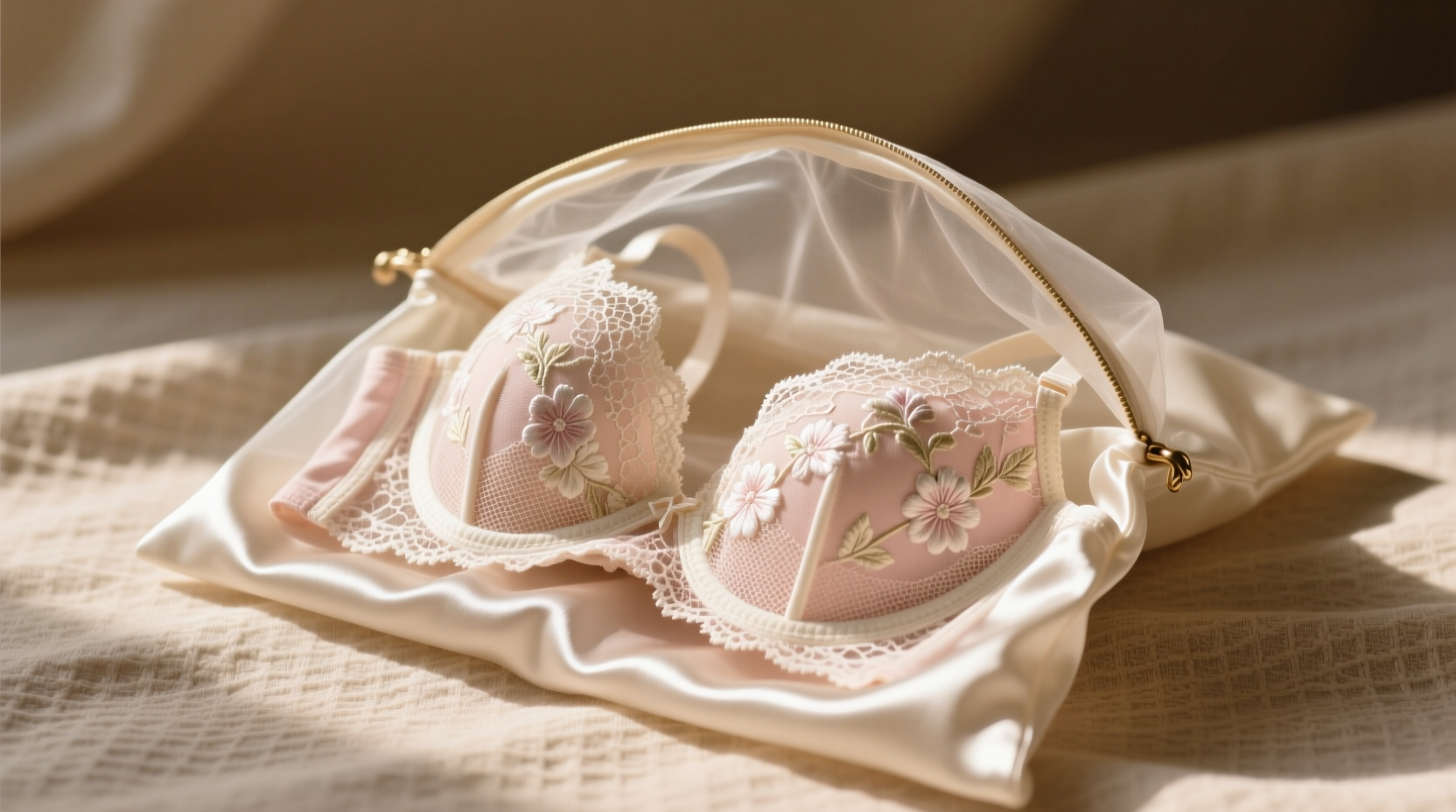 lace lingerie storage silk pouches vs acrylic boxes