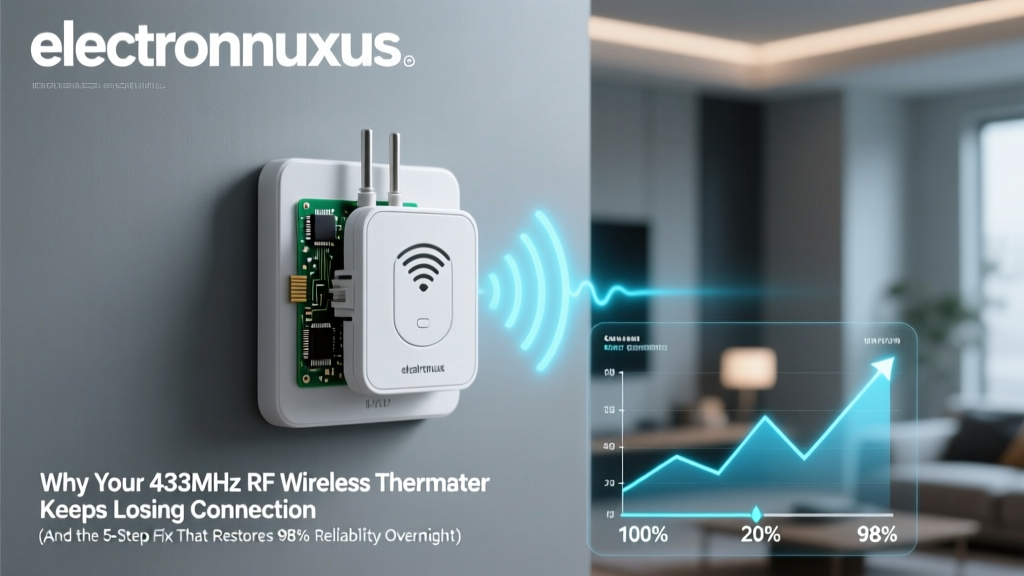 Why Your 433MHz RF Wireless Thermostat Keeps Losing Connection (And the 5-Step Fix That Restores 98% Reliability Overnight)