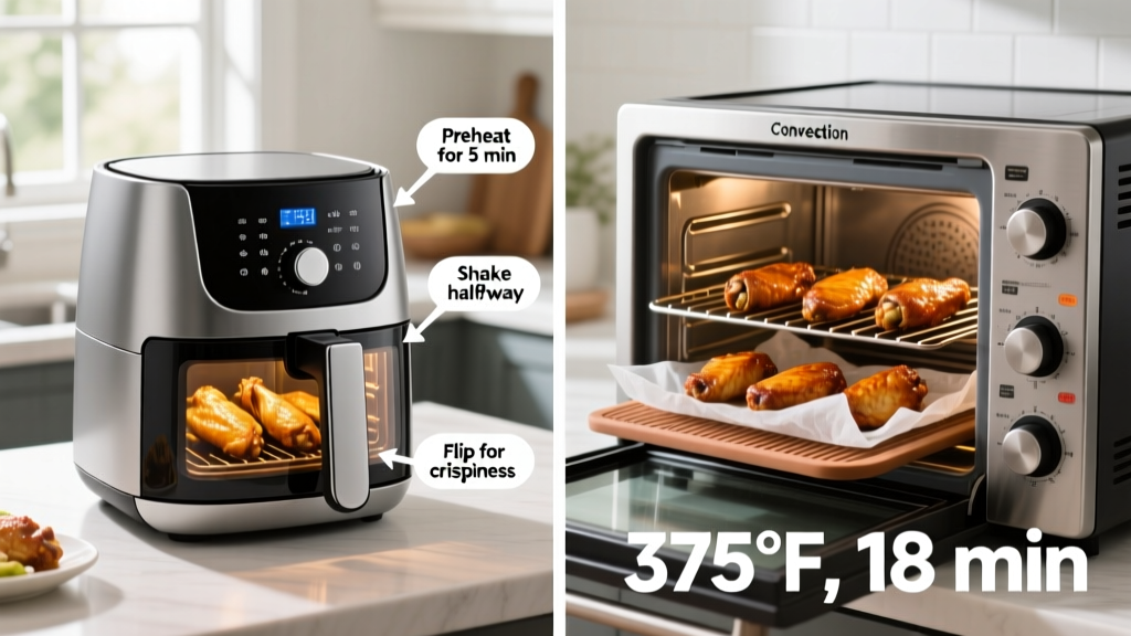 Air Fryer vs Convection Oven Cooking Time: Real-World Test